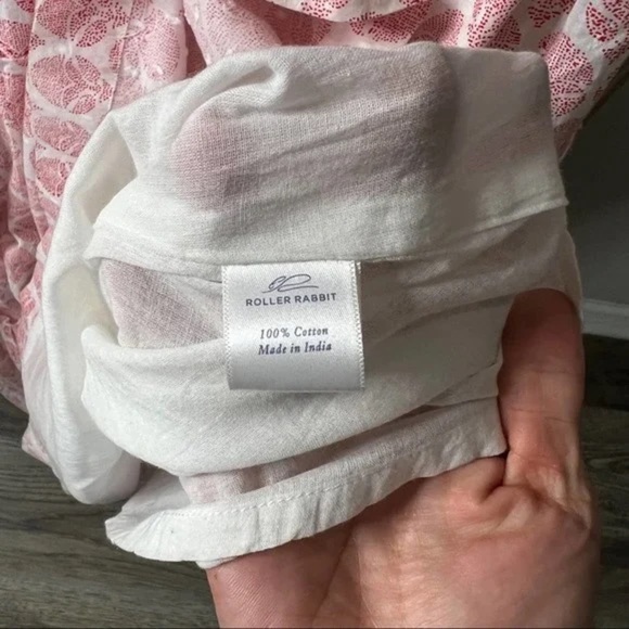 Roller Rabbit Rosemary Abha Maxi Dress Off Shoulder (16) - Picture 8 of 8